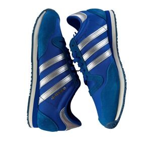 Adidas Galaxy OG Blue Silver Running Sneakers GZ2357 Mens 6.5 Womens 7.5 NWB